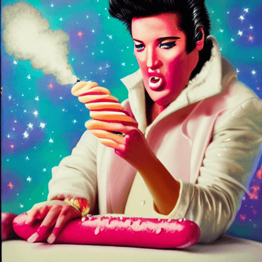 Pink Elvis #1