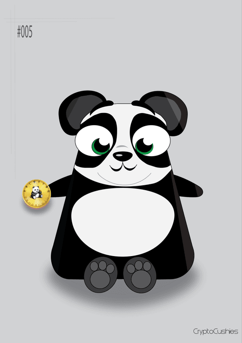 CryptoCushie #005 Pandapamp