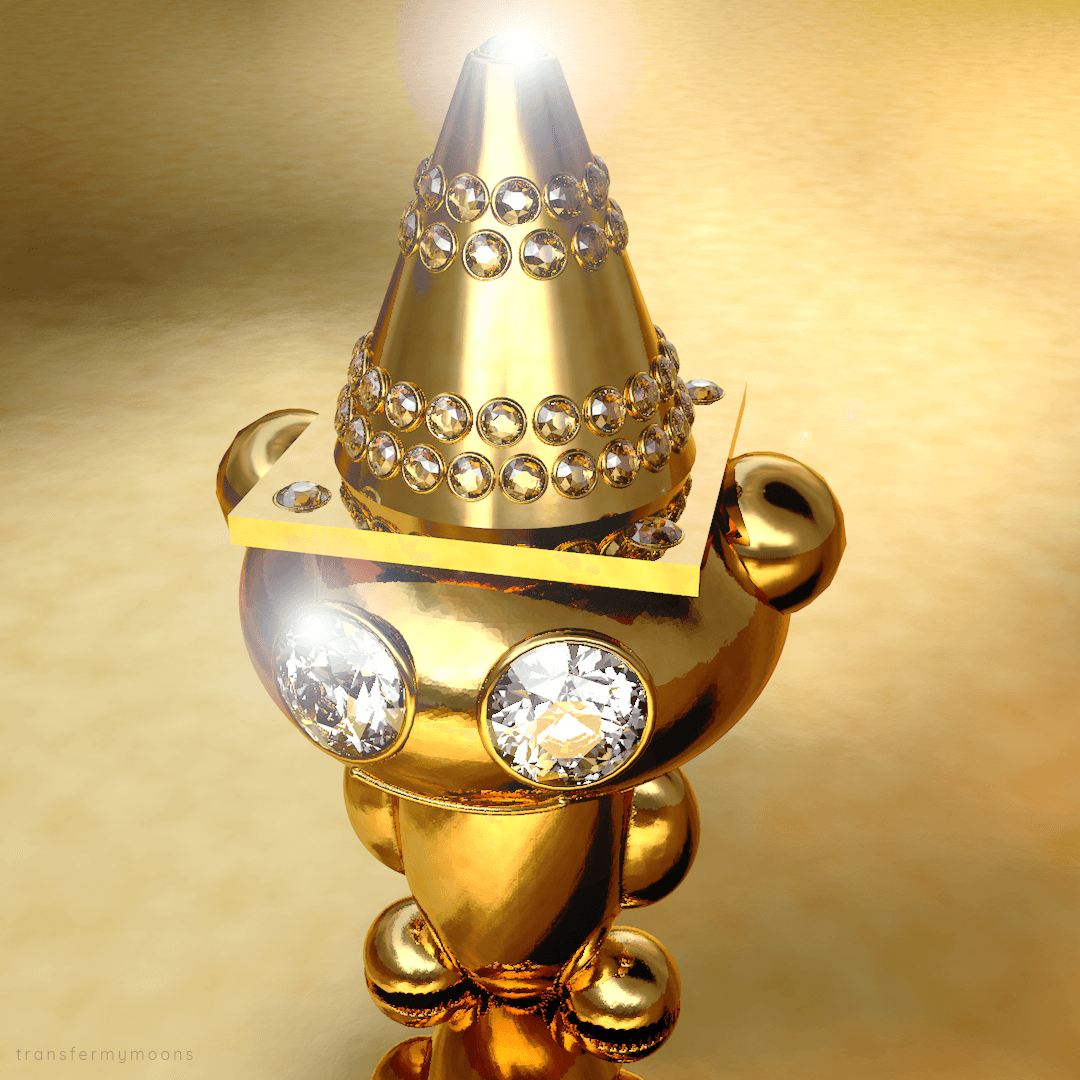 Bejeweled ConeHead, the OG - Bejeweled ConeHeads | OpenSea