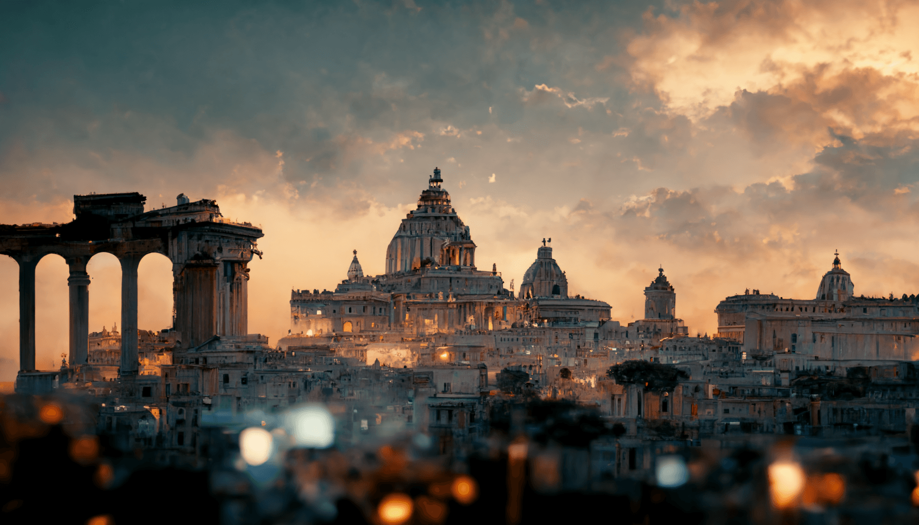"Rome Skyline"