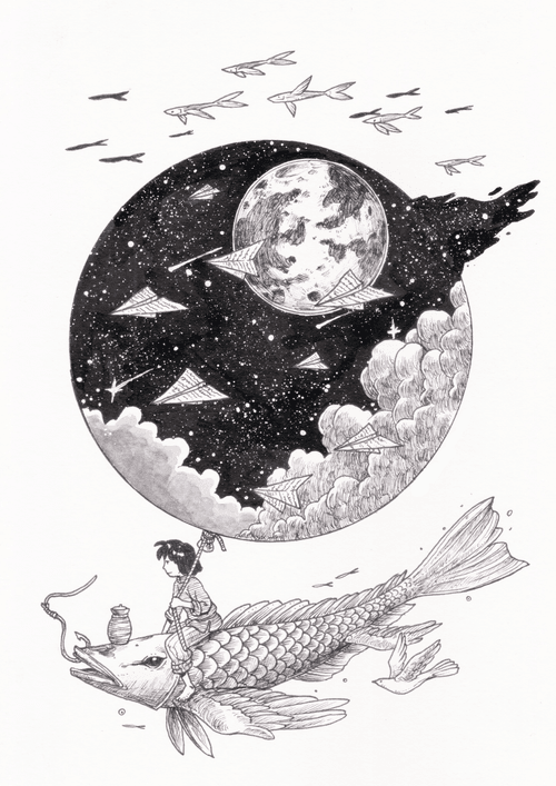 Boy & The Fish 2