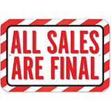 All Sales Are Finals