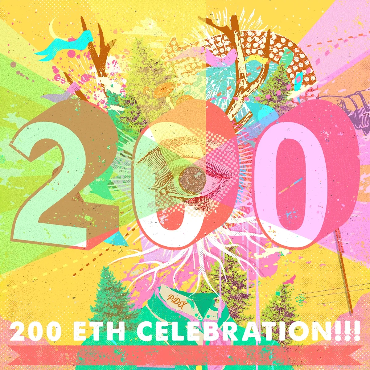 Showdeer 200 eth Milestone + Sold Out Celebration!