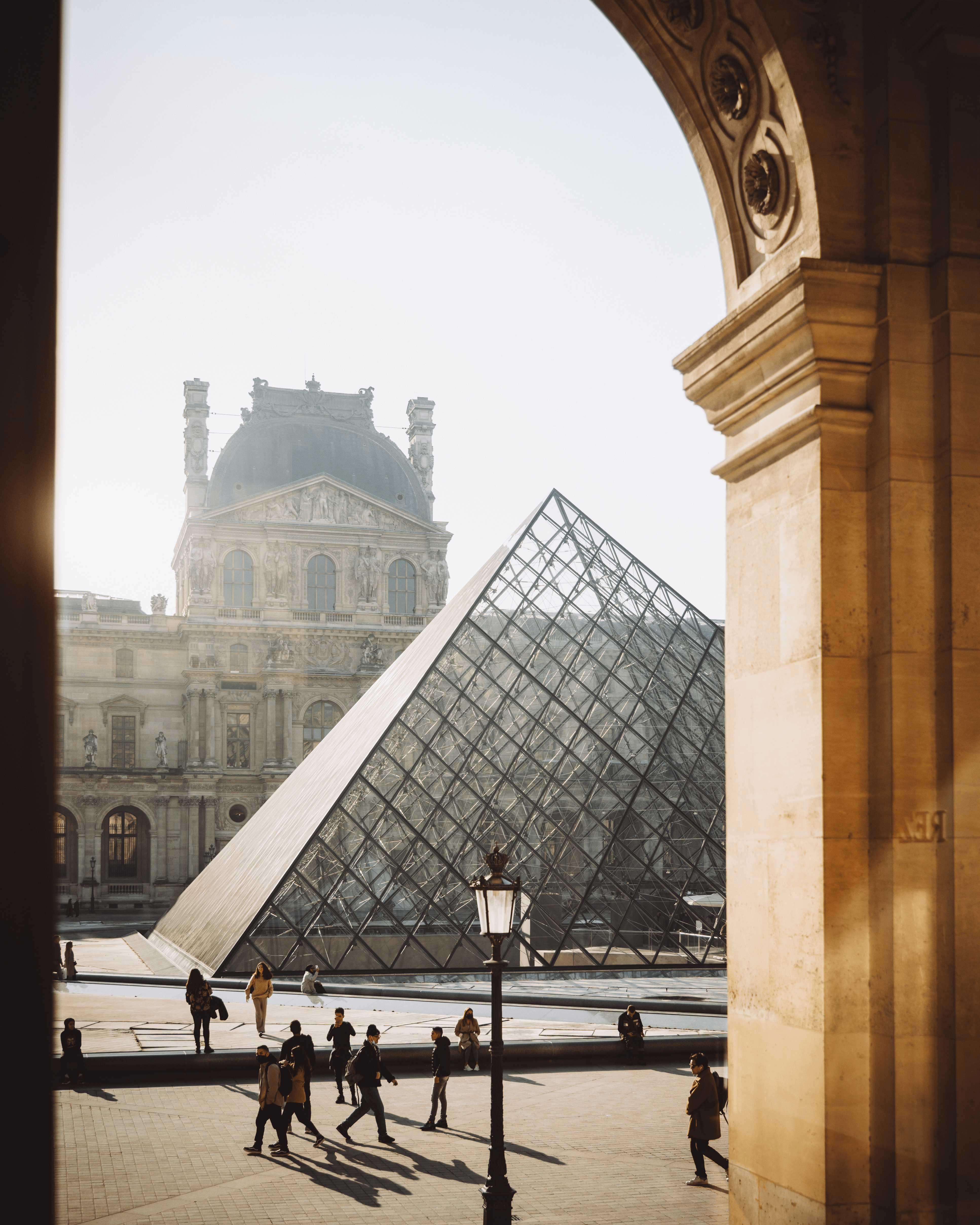 Pyramid of Louvre