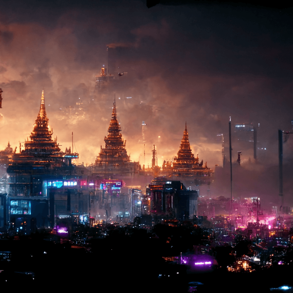Cyberpunk Myanmar 6