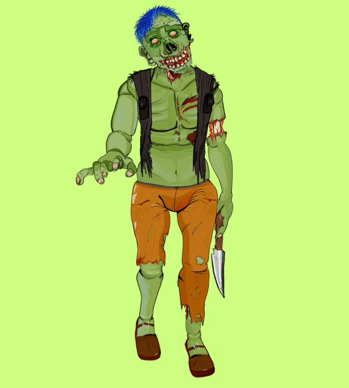 Green Zombie #2