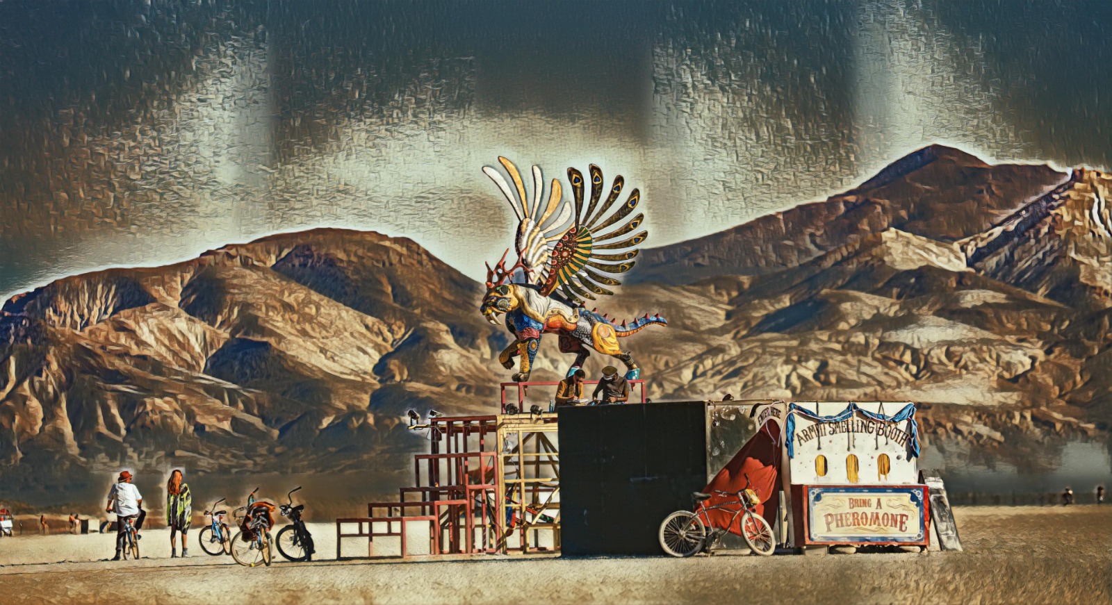 Alebrije in the Desert, First Series by Tomas Loewy