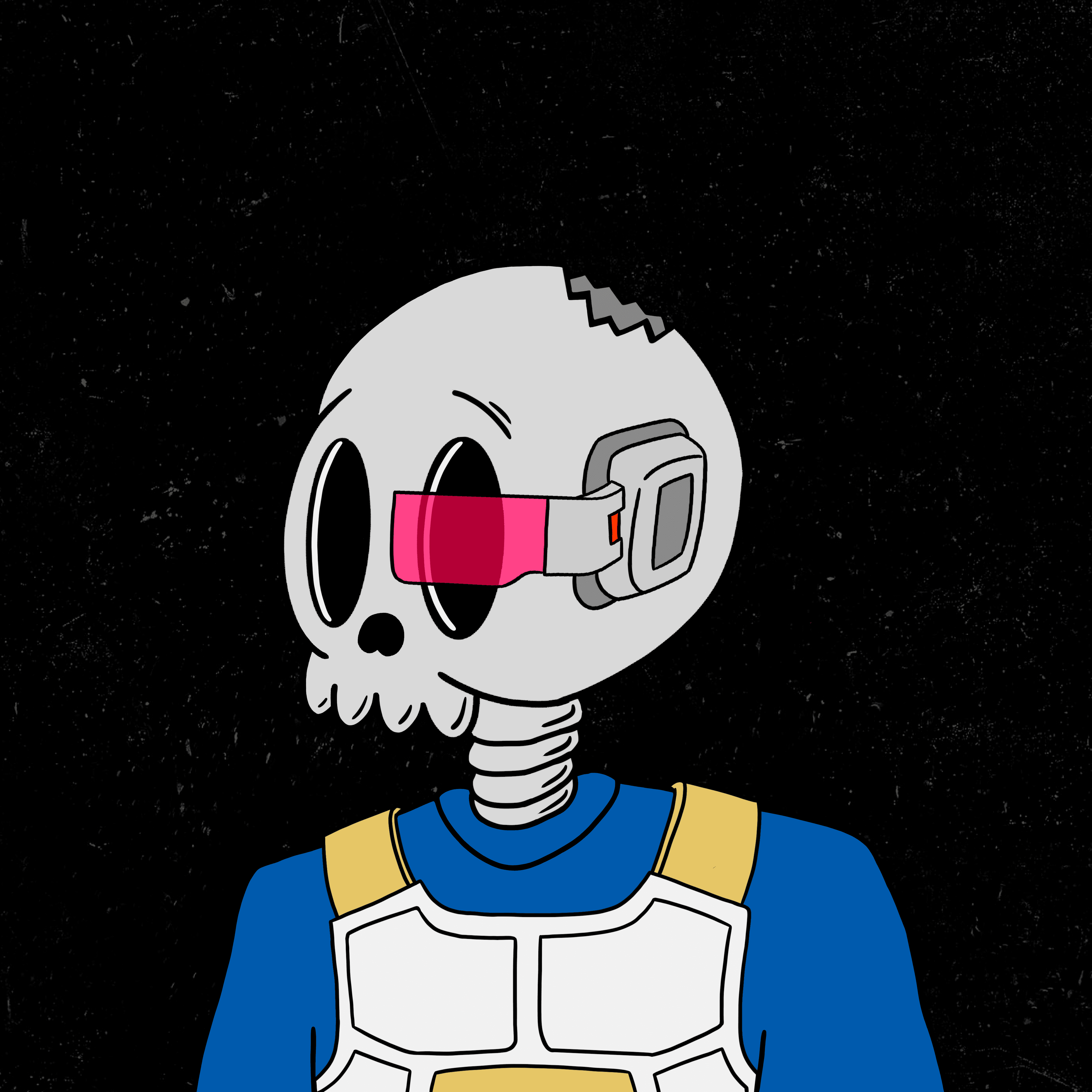 Skeleton 021: VEGETA 