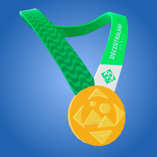 Decentraland Brasil Gold Medal