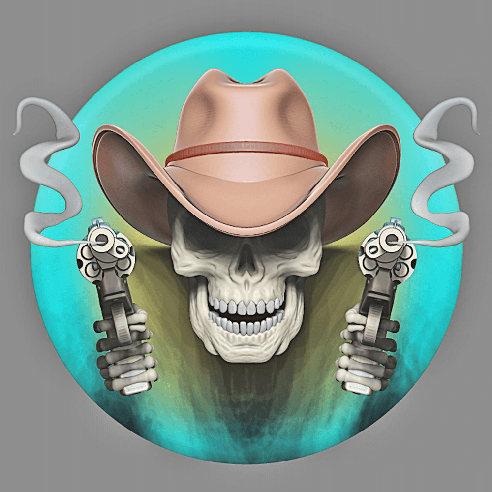 Skull series CowBoy 5