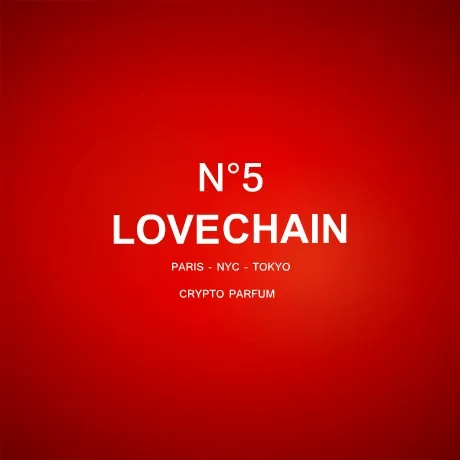 LOVE CHAIN NUMERO 5 - EAU DE PARFUM POUR CRYPTO ARTISTES