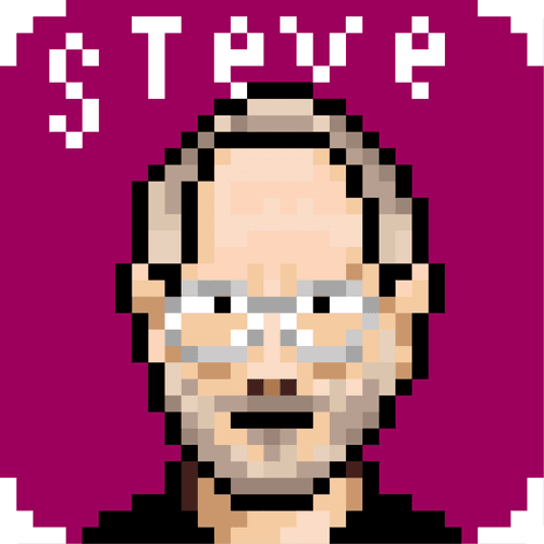 Pixel Steve Jobs