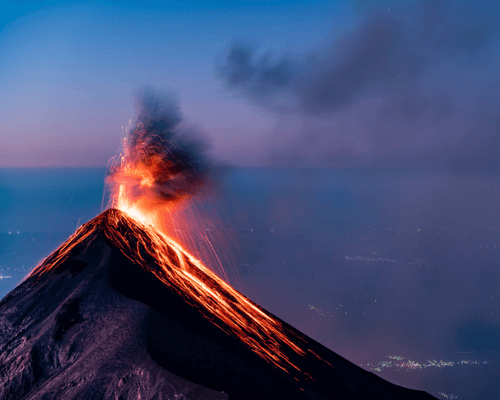 World volcanoes