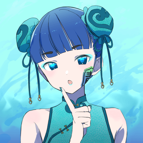 #004 "China blue"