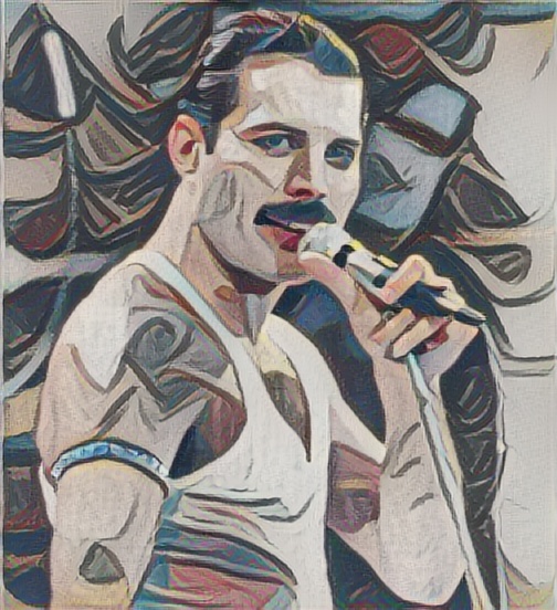 Freddie Mercury Picasso Version