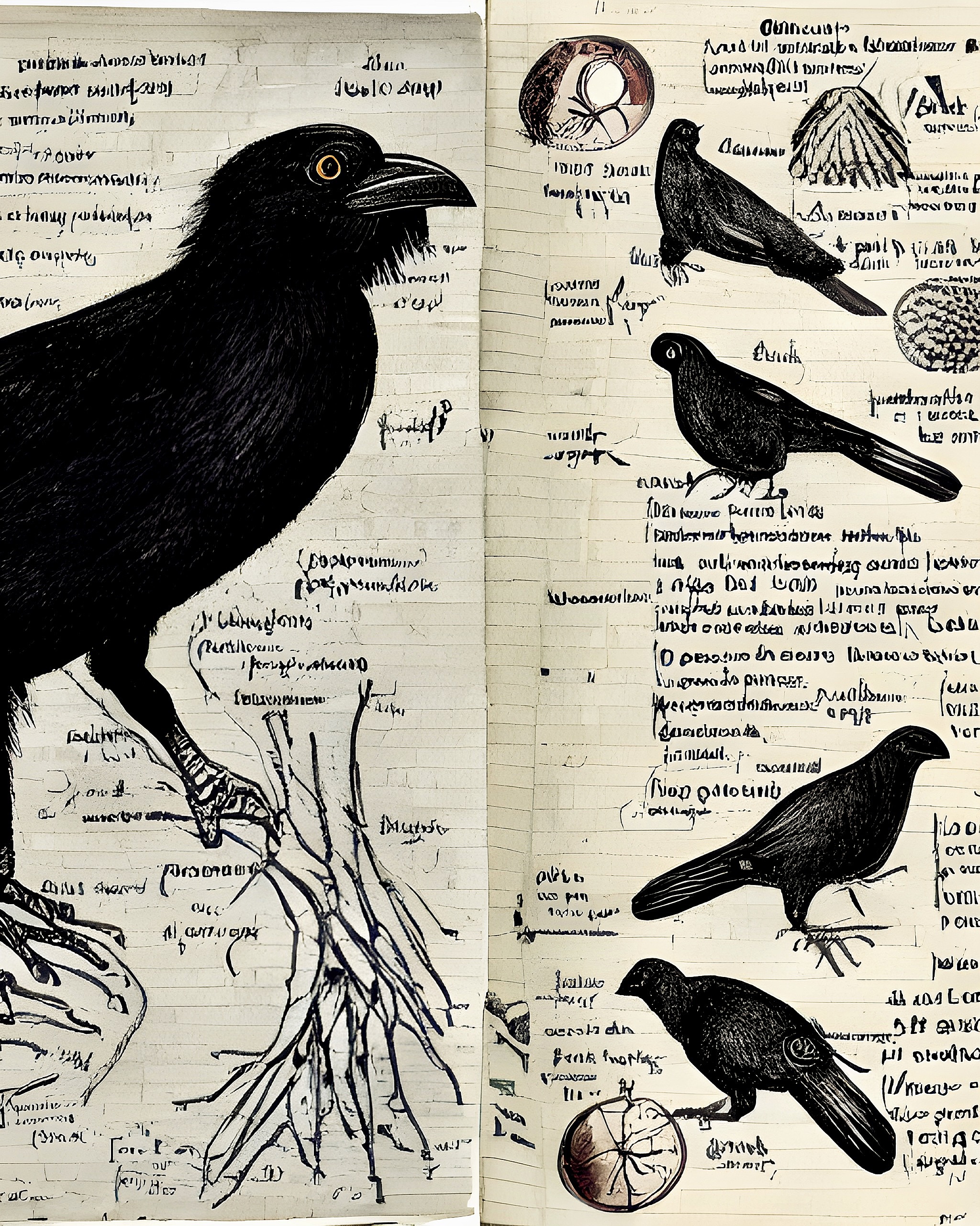 Crow Exhibit One Notes On Biology Opensea