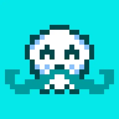 Kawaii SKULL #4627