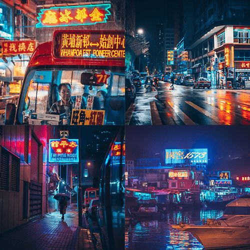 Hong Kong The Neon City - Editions