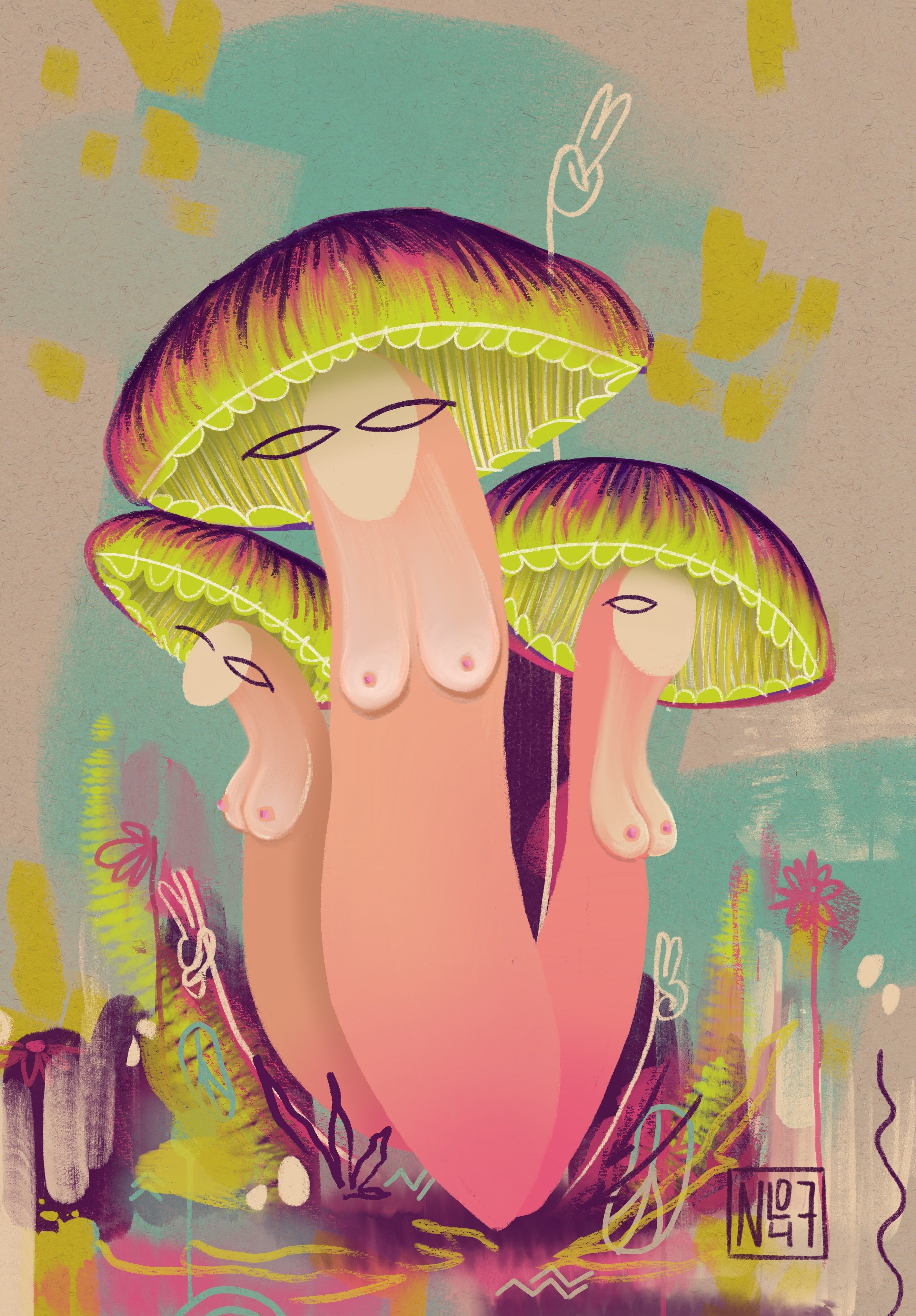 Peaceful Mushrooms