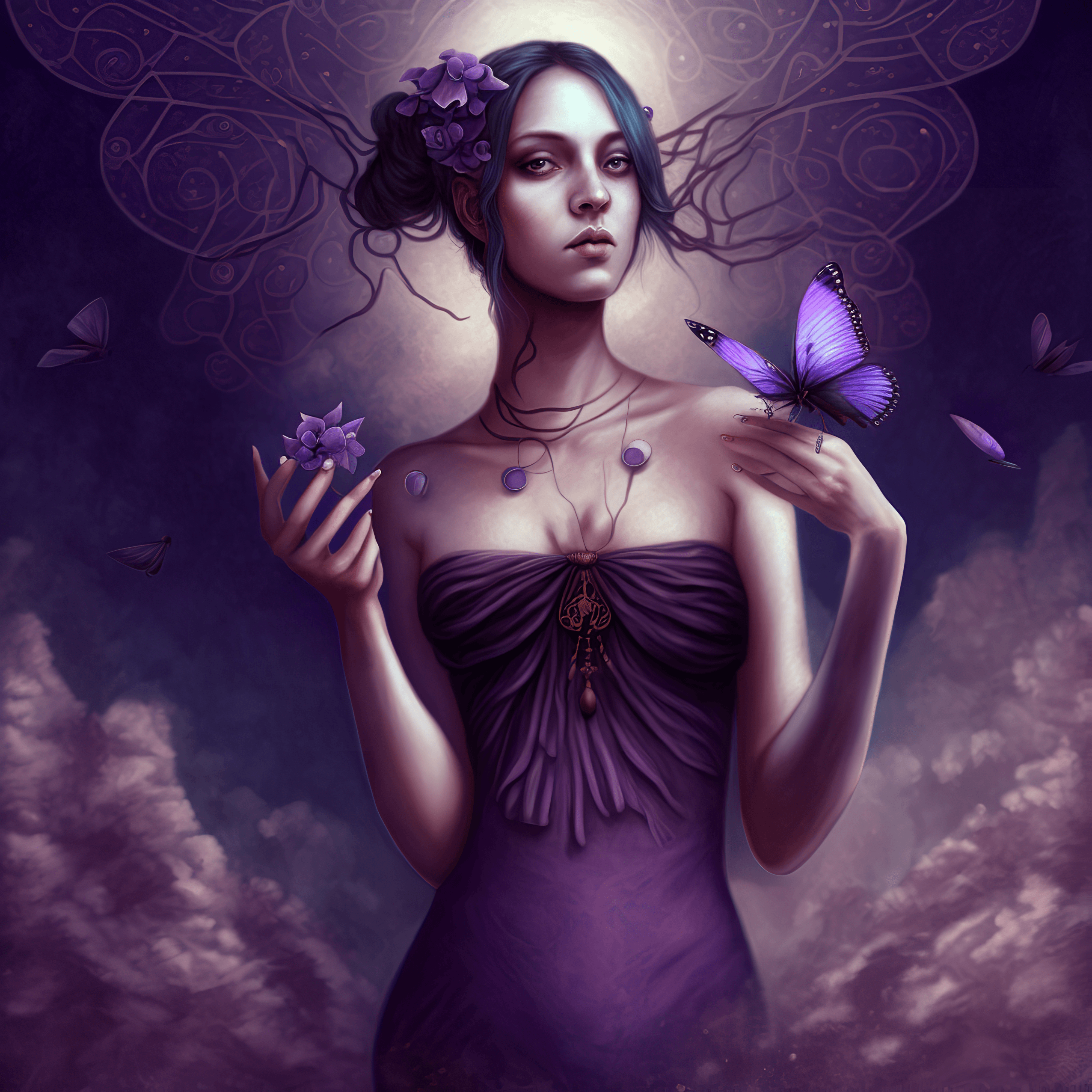 Violet Goddess