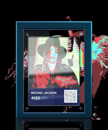 Michael Jackson pixel card #033