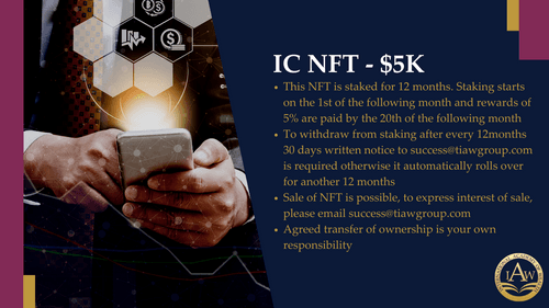 $5K IC NFT 5%