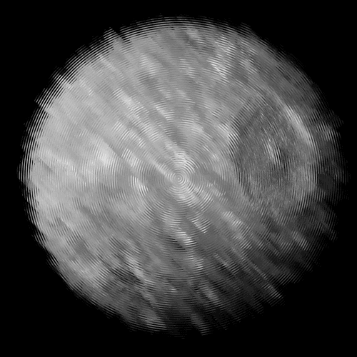 PIXEL MOON - MIMAS (DEATH STAR) FINGERPRINT