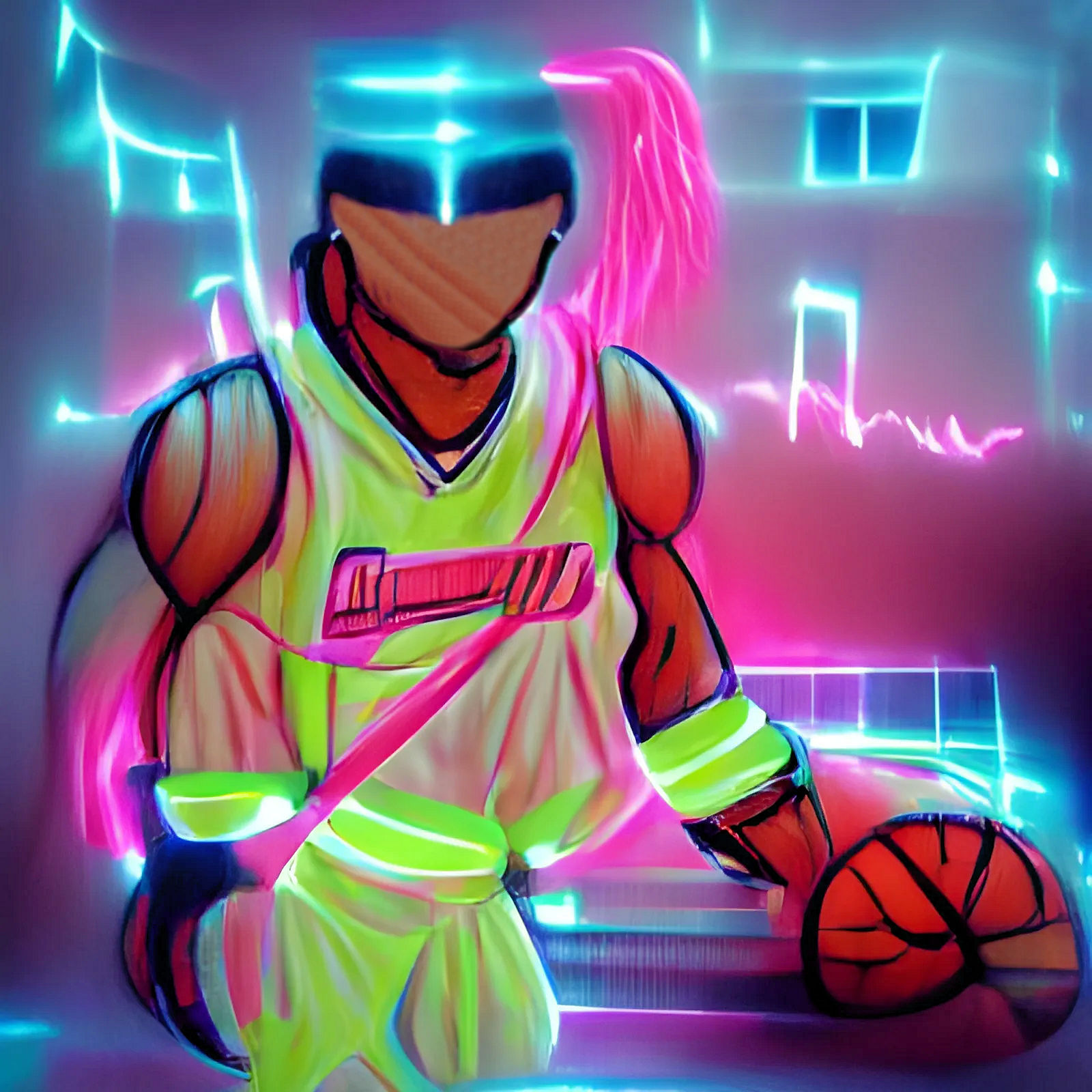 Hurmie Glow Pics 11 Basketball Player