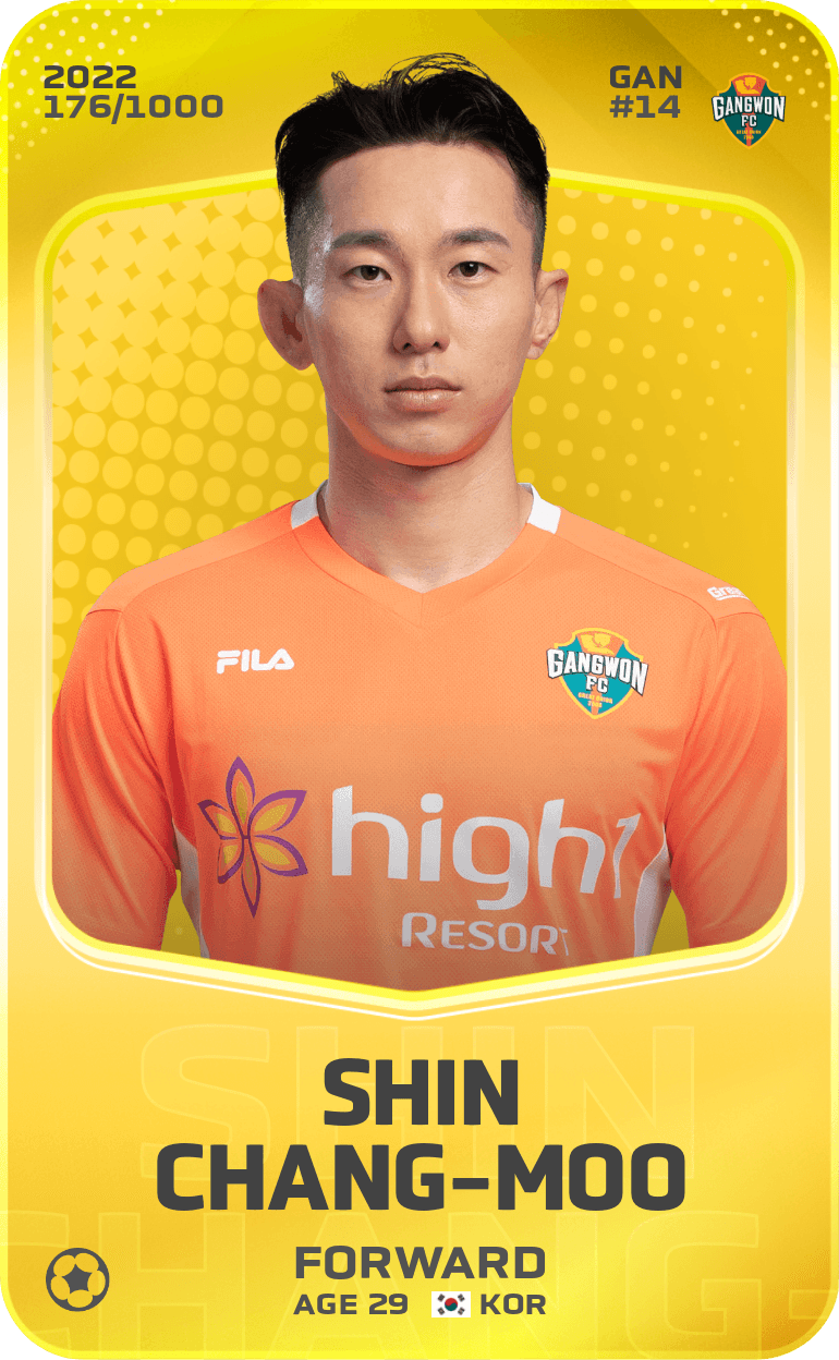 Shin Chang-Moo 2022-23 • Limited 176/1000