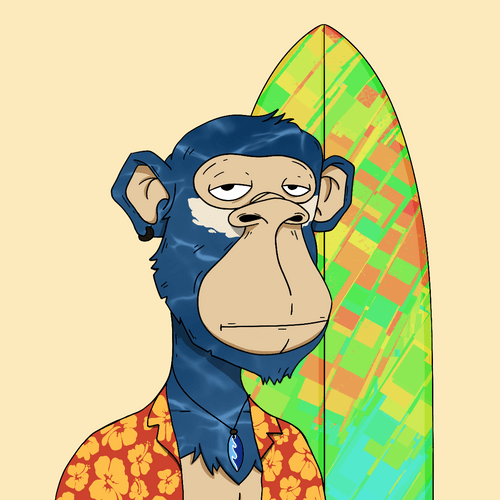 Chillin' Ape Surf Club #290
