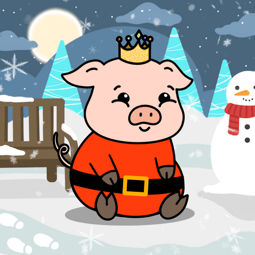 Holiday Piggie Palz #96 - Chauncey