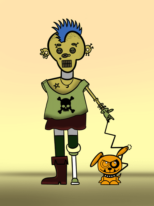 Captain Jack and his dog John