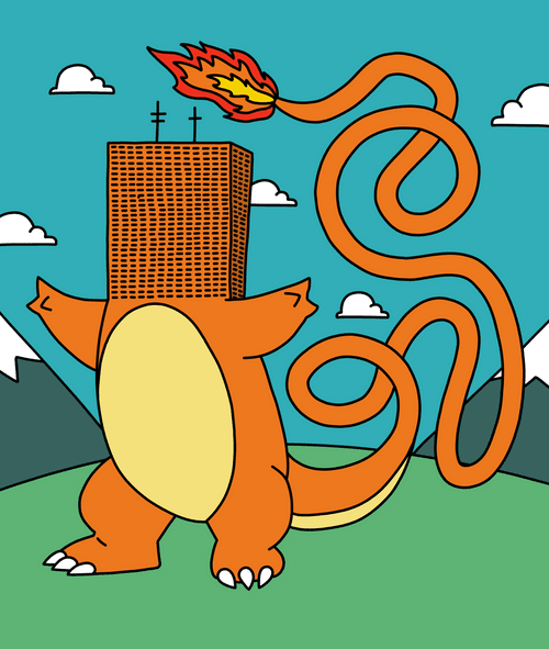 #66 Tangled Charmander Tower