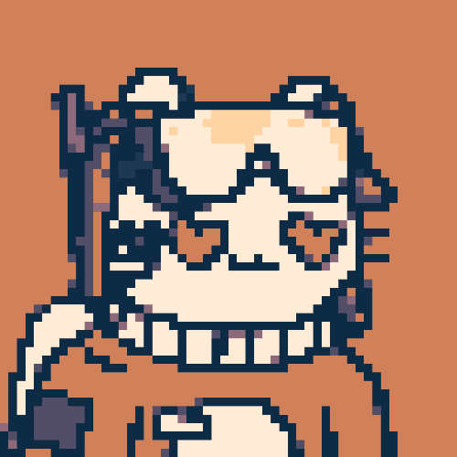 Bored Pixel Cat #663