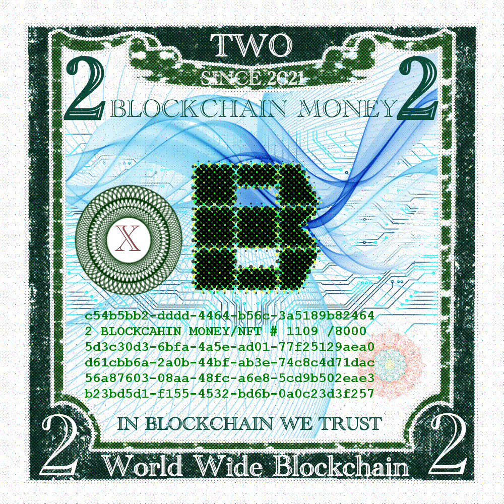 BLOCKCHAIN MONEY TWO #1109