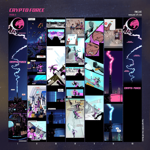 Crypto Force Comic Series Episode 0 Collectors Edition