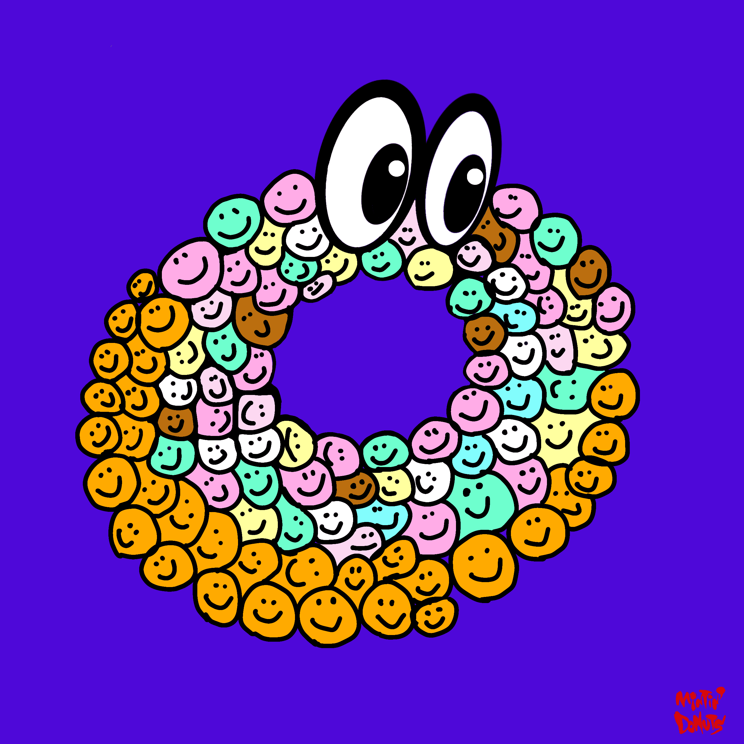Mintin' Donuts #050 x  Metasmile