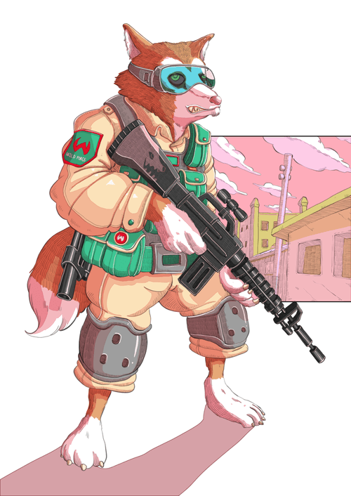 WOLF = DELTA FORCE