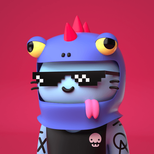 3D Cool Cats by Marcos Grijalva