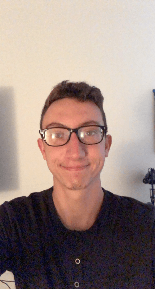 Tommy Smokes Selfie #4 (April 15, 2021)