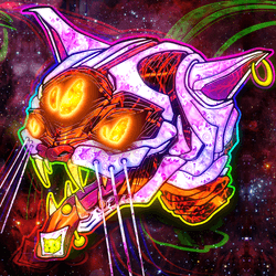 The Cosmic Cat Collection - 33 Unique Trippy Feline 1/1 NFTs collection image