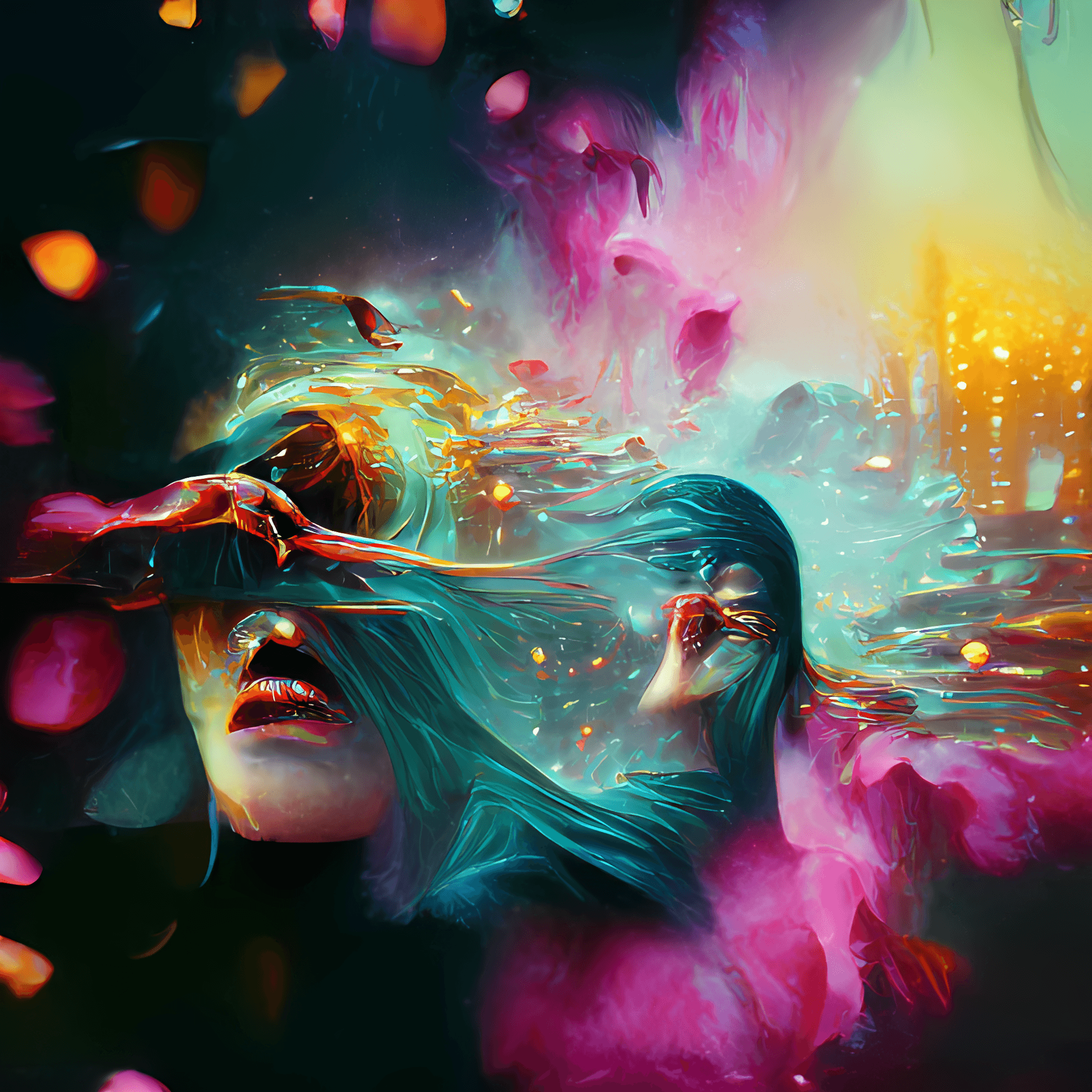 Singularity is a breach toward self-consciousness