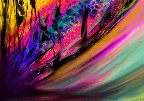 "Digital art #3" by Cinthia Ponce