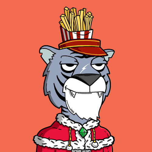 Grouchy Tiger Social Club #9819