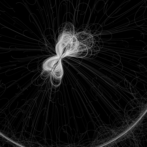 Phototaxis by Casey REAS