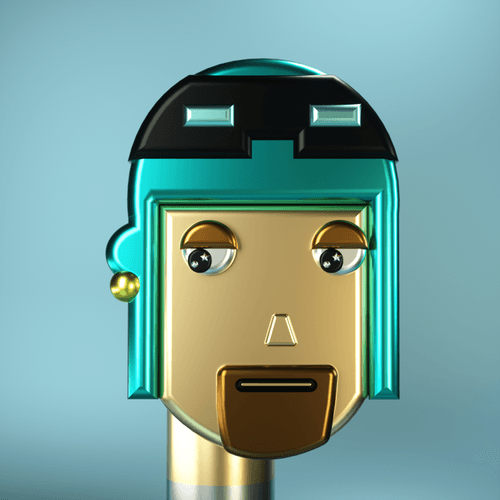 3D Chrome Punk #0382
