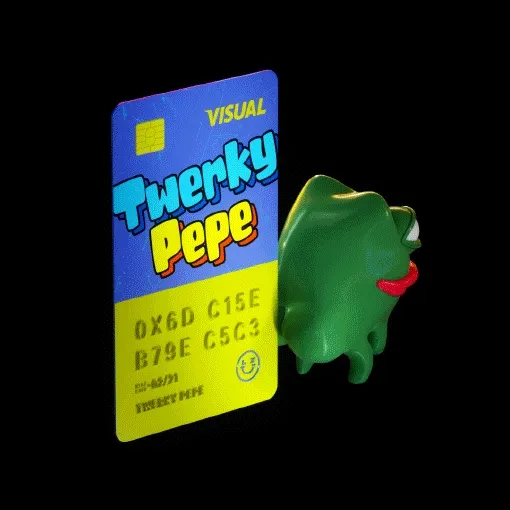 The Twerky Pepe Card – №32