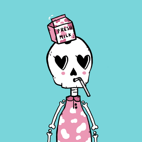 #106 Pink milk girl