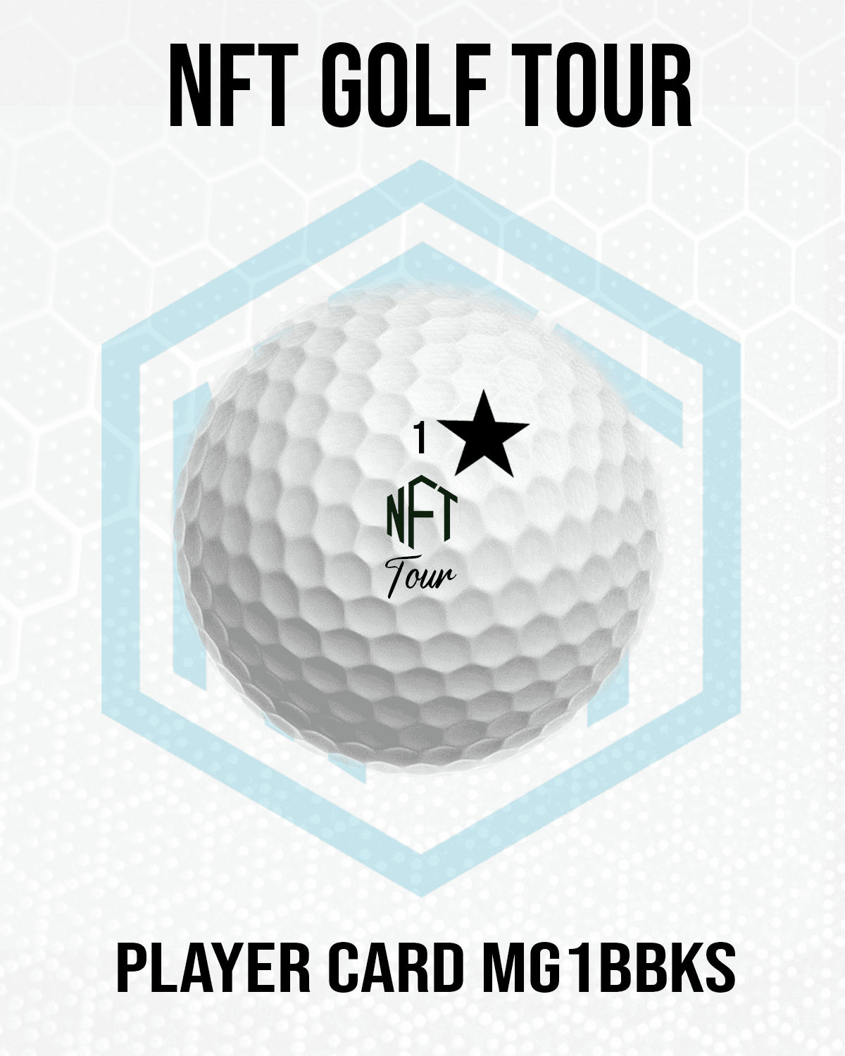 NFT Golf Tour Player Card MG1BBKS