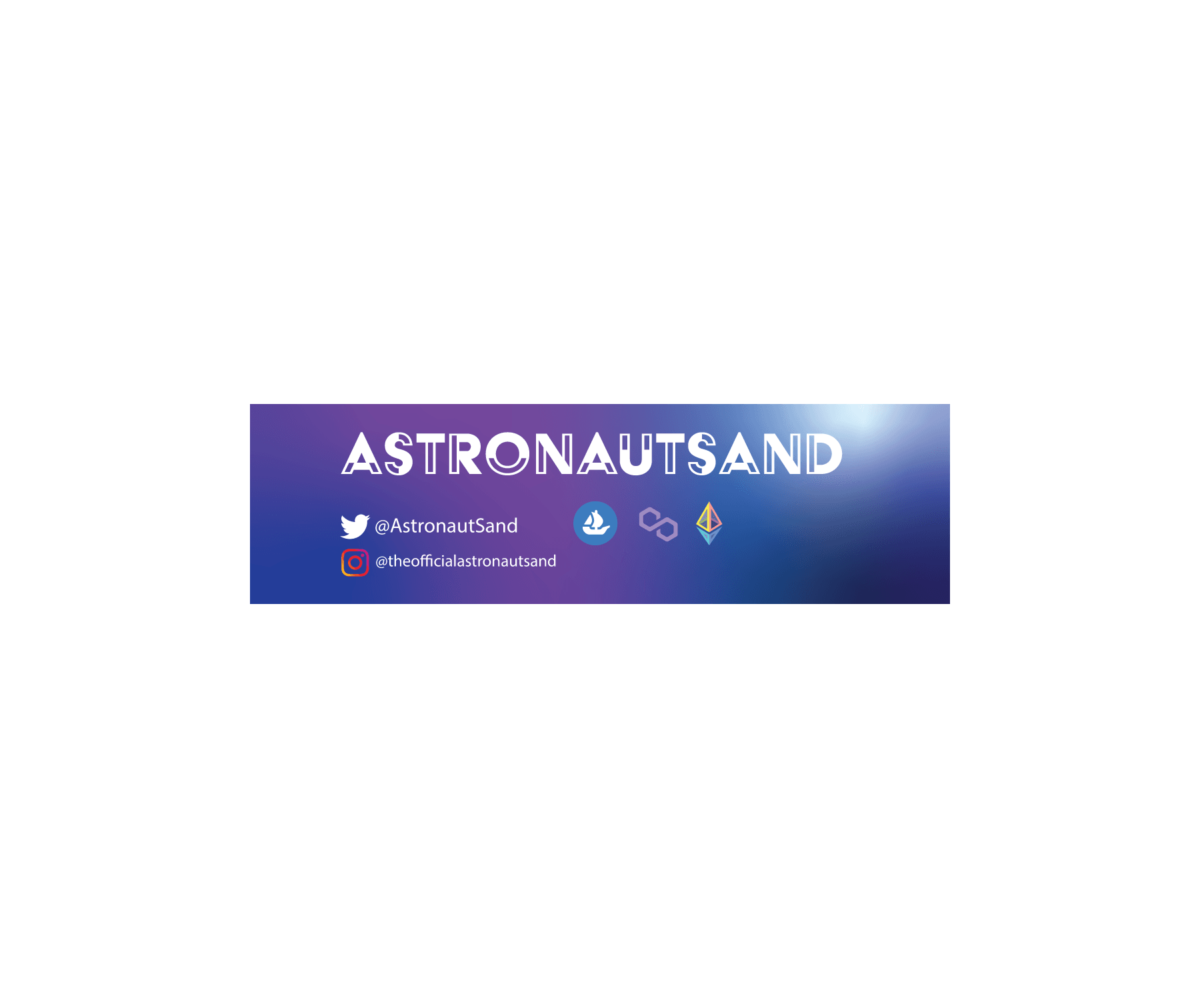 AstronautSand bannière